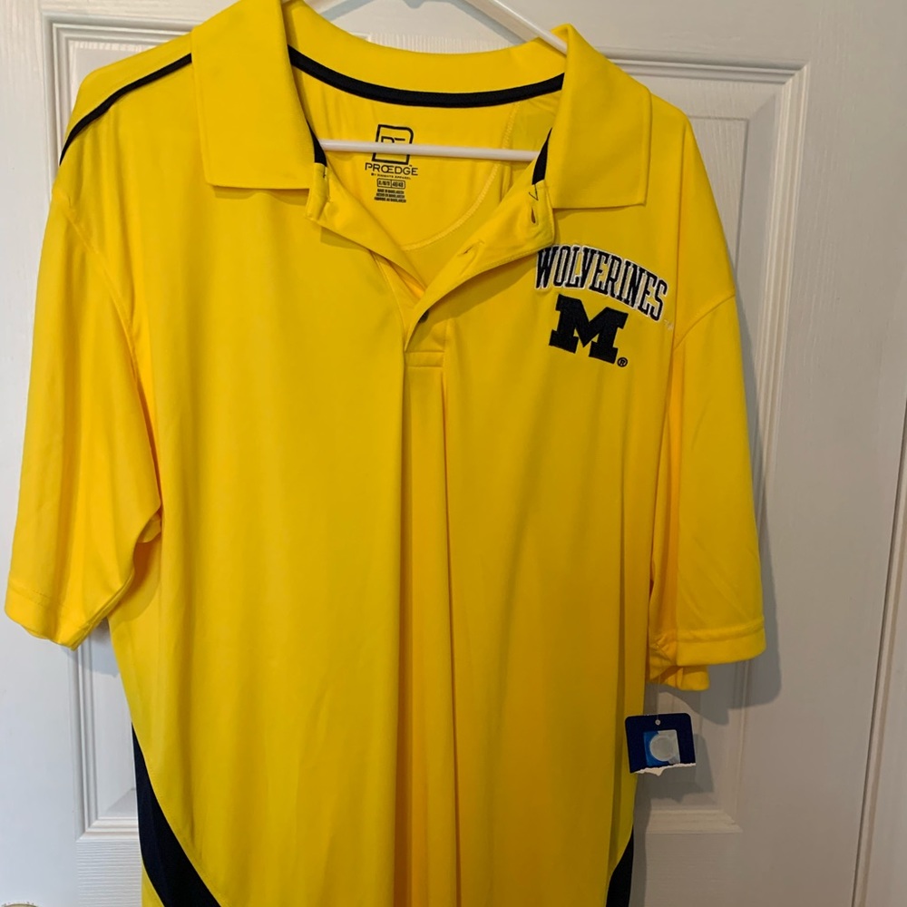 University of Michigan polo shirt NWT Size XL